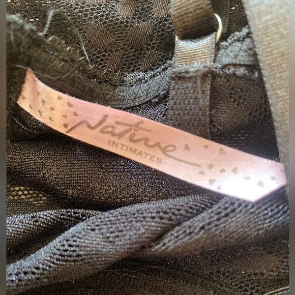 Y2k Black & Leopard Print Lace Bustier Top with Lace Up Detail - Picture 6 of 7